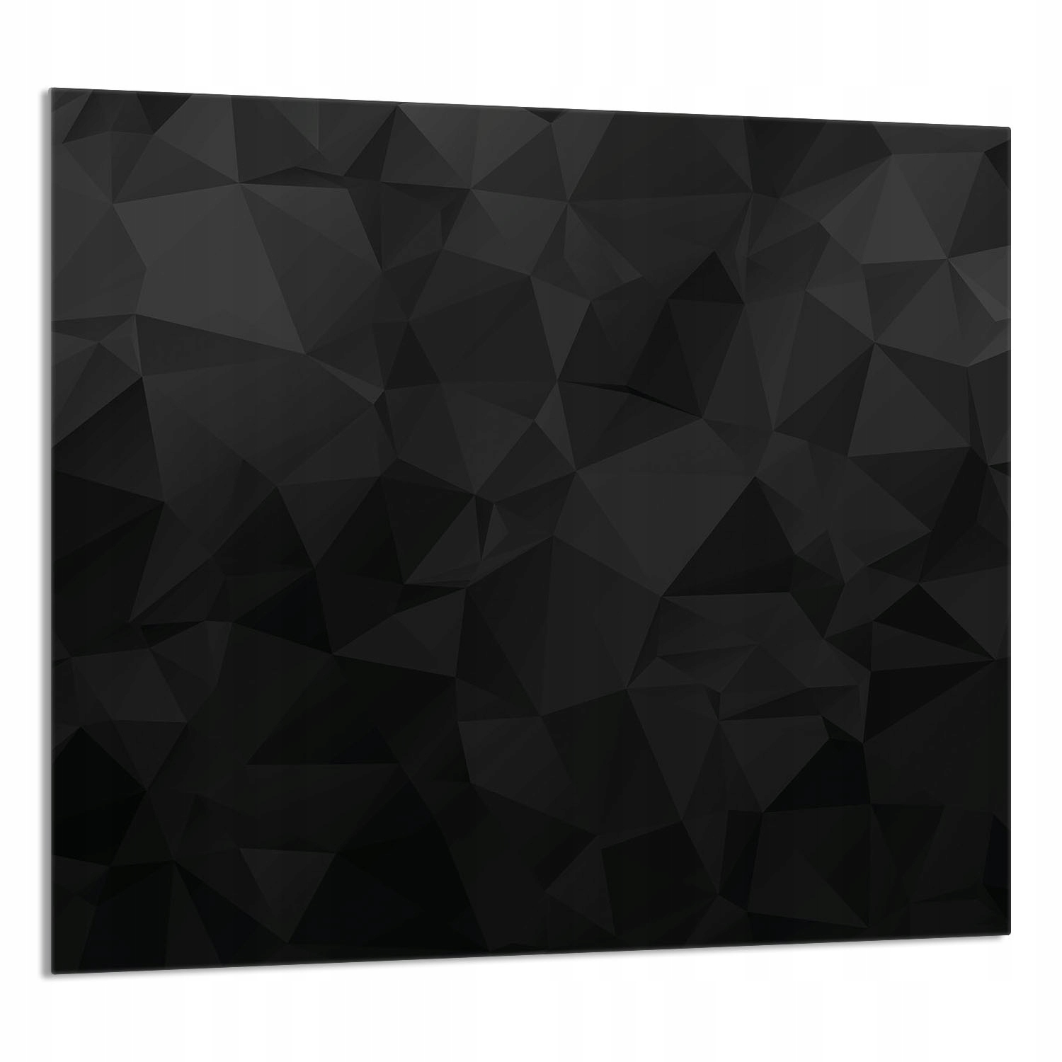 Skleněný Panel Do Kuchyně 65x60 Černé Tvrzené Sklo