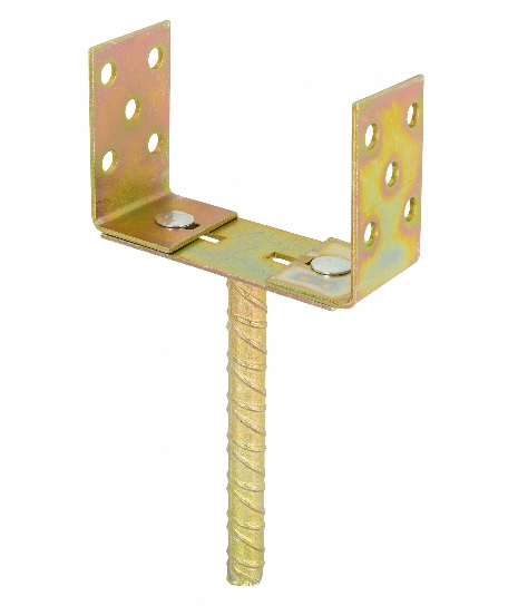 WSPORNIK PODSTAWA SŁUPA REGULOWANA 0-160MM PRĘT