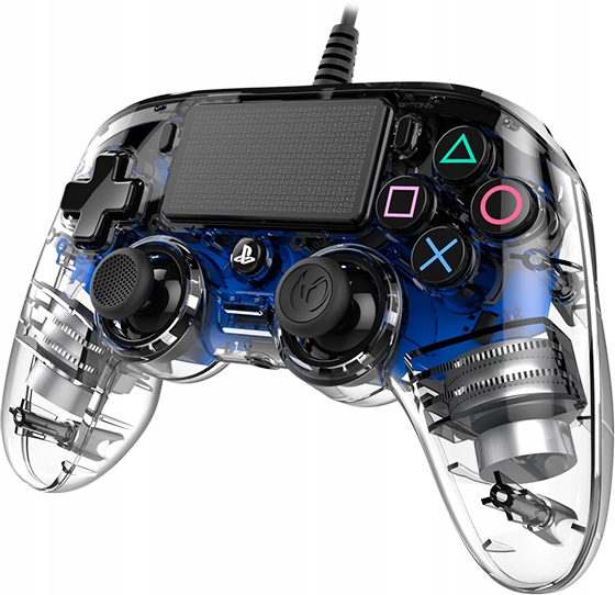

Nacon Compact Controller do PS4 Niebieski świecący