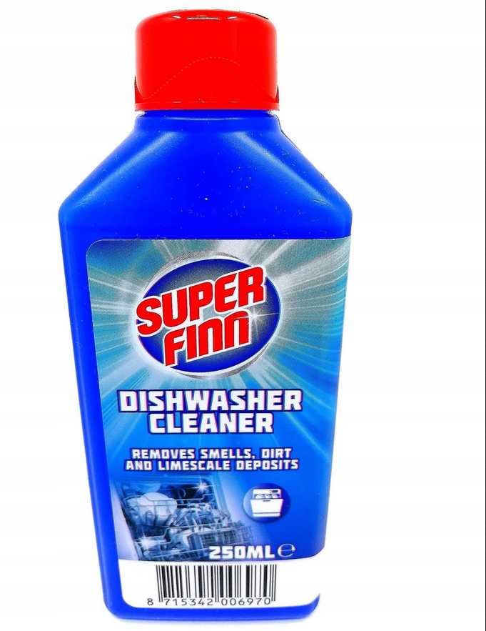

Płyn do czyszczenia zmywarki Super Finn 250 ml