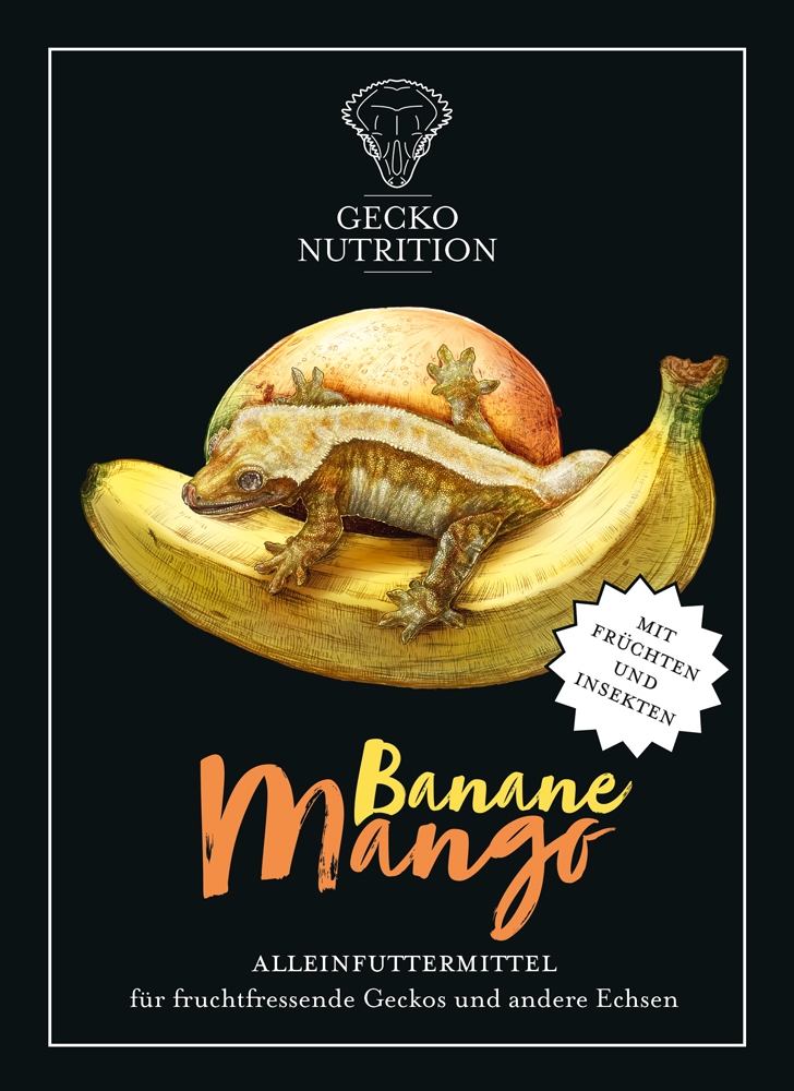 Levně Krmivo pro gekony Gecko Nutrition Mango Banán 50 g.