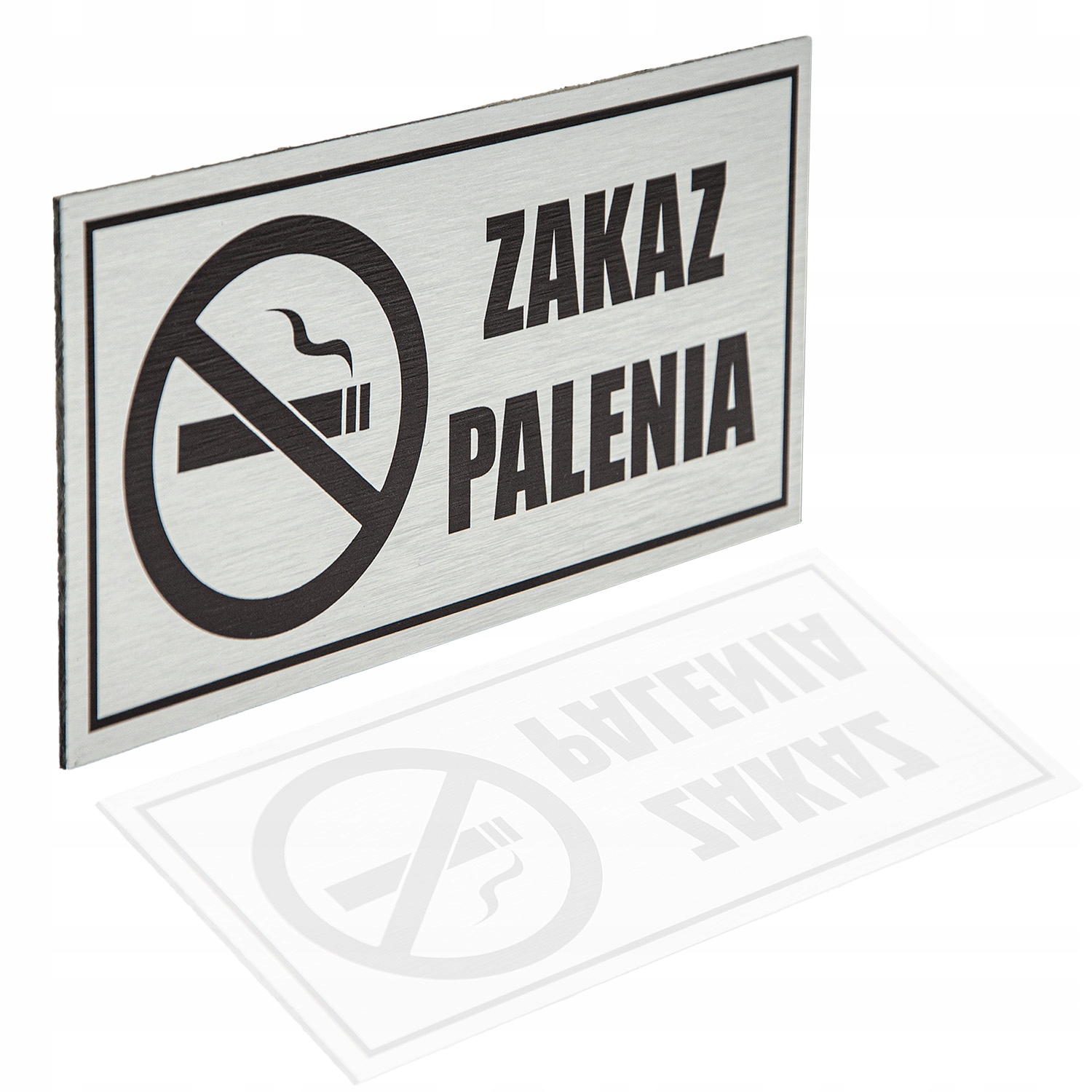 

Tabliczka Aluminium 20x10 Zakaz Palenia na Terenie