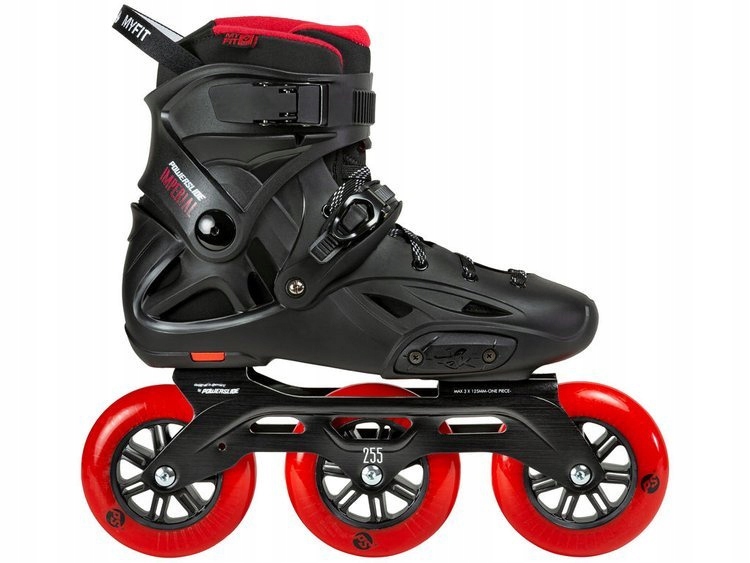 ROLKI MĘSKIE POWERSLIDE IMPERIAL BLACK RED 110 39-40 • Opinie - Allegro