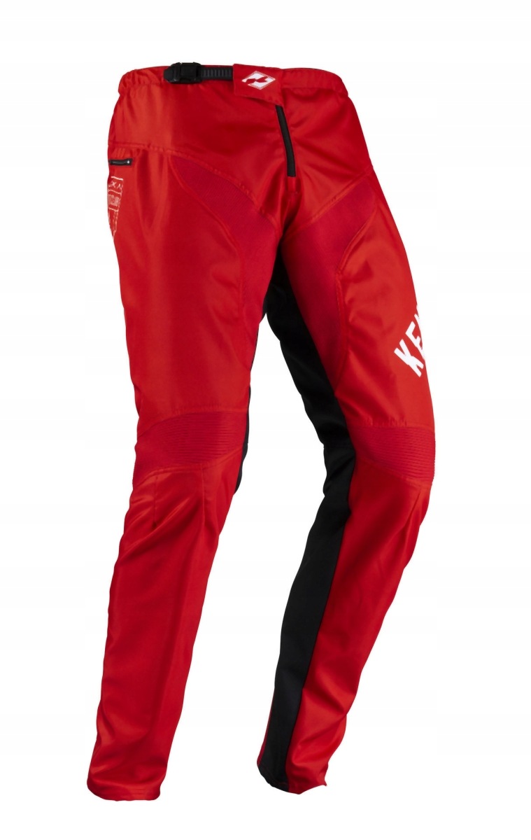 Mtb Cyklistické Nohavice Model Elite Red Farba Červená/biela Veľkosť XL (36)