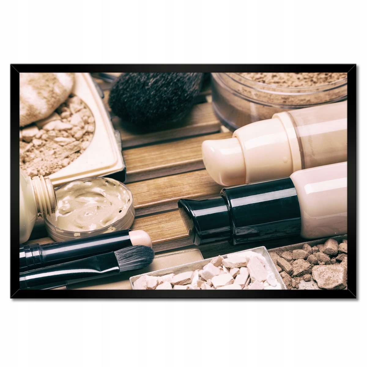 Plakáty v rámu 60x40 Make-up podklad na obličej