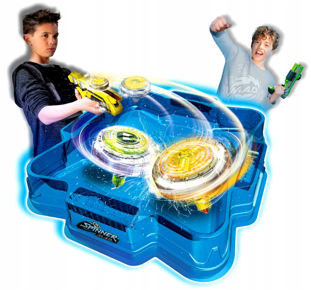2 PISTOLETY Z WYRZUTNIĄ SPINNER DELUXE BATTLE PACK Stan opakowania oryginalne
