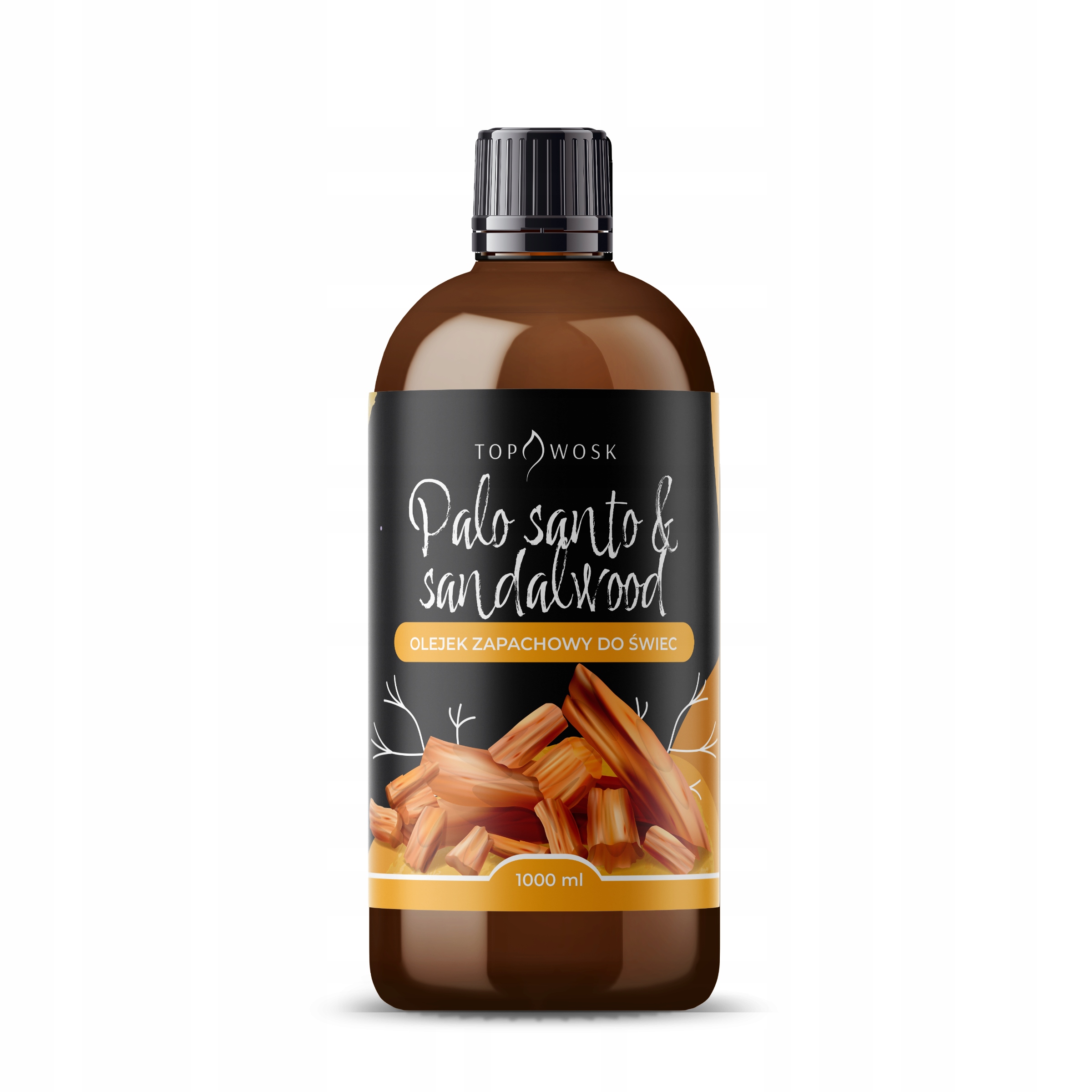 Vonný olej do sviečok Palo Santo and Sandalwood 1000 ml vôňa do sviečok
