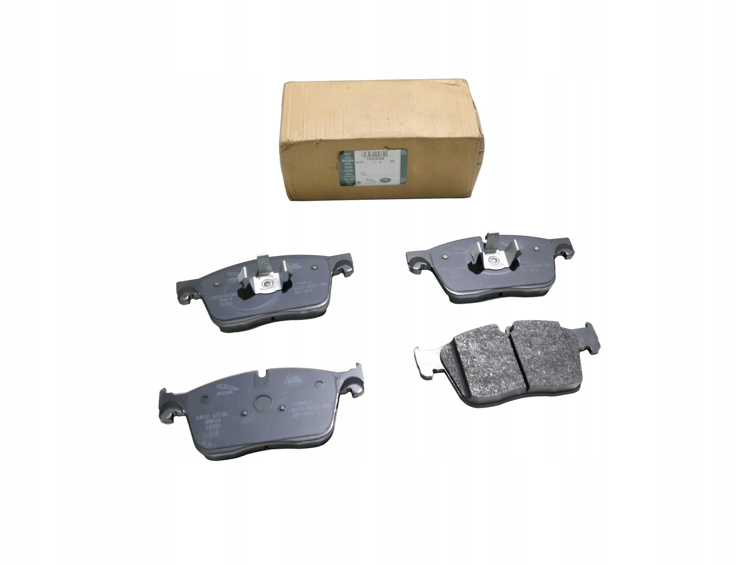 T4N14764GEN - ПЕРЕДНІ ГАЛЬМІВНІ КОЛОДКИ JAGUAR XE