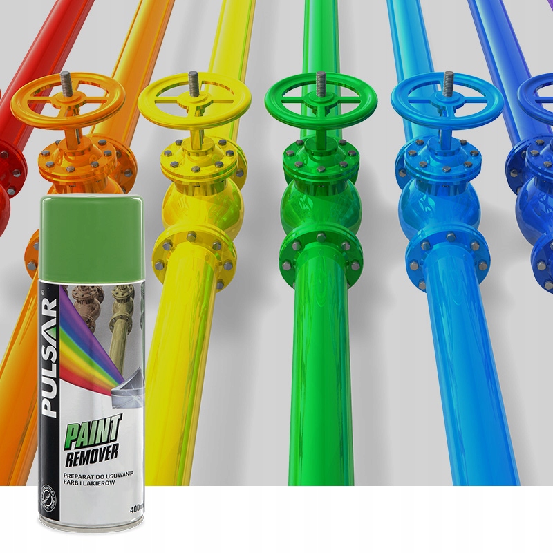 PAINT REMOVER PULSAR ŚRODEK DO USUWANIA LAKIERU FARB SPRAY 400 ml Numer katalogowy producenta KLN80PRV PAINT REMOVER