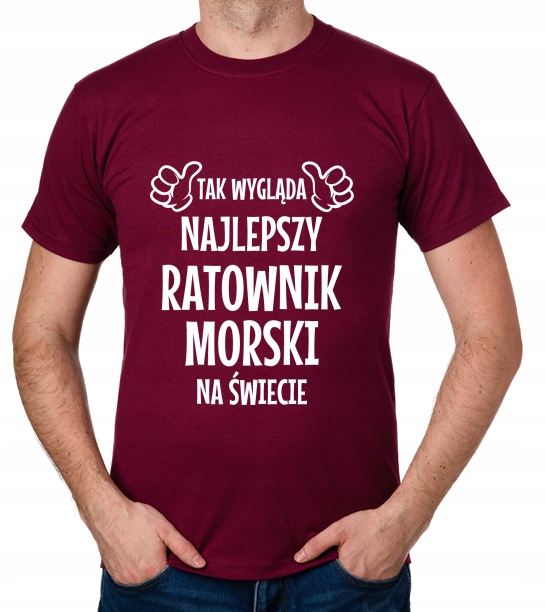 

koszulka Najlepszy Ratownik Morski prezent