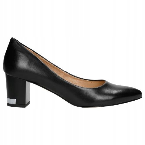 

Buty Wojas Czółenka damskie skóra czarne r. 36
