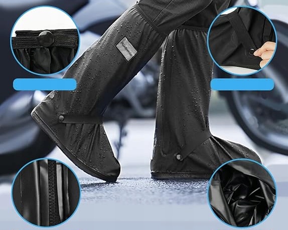 PRZECIWDESZCZOWE NAKŁADKI NA BUTY OCHRANIACZE KALOSZE OSŁONKI 42-43 Rodzaj raki/nakładki