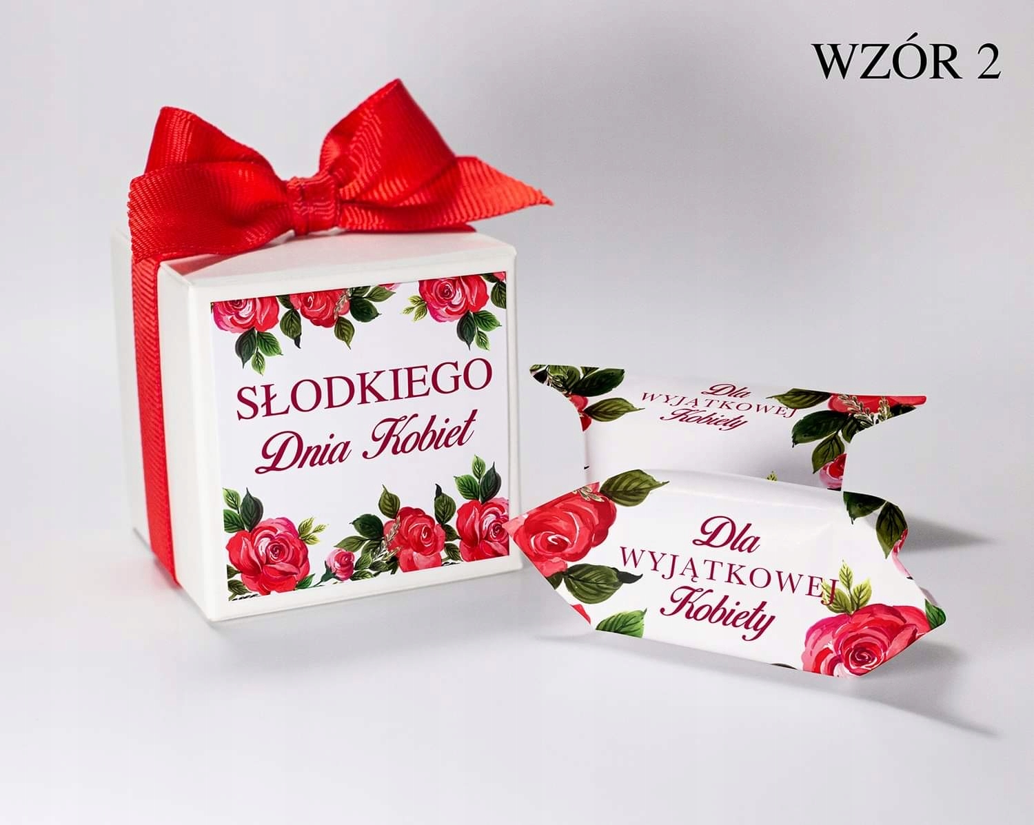 Krówki Dzień Kobiet Mężczyzny Prezent pudełko 8 marca Marka bez marki