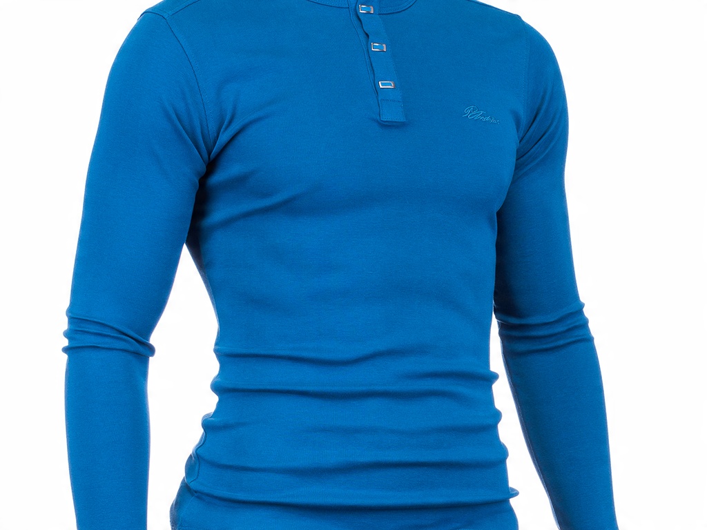 

Koszulka Męska Długi Rękaw Long Napy Indigo: XXL