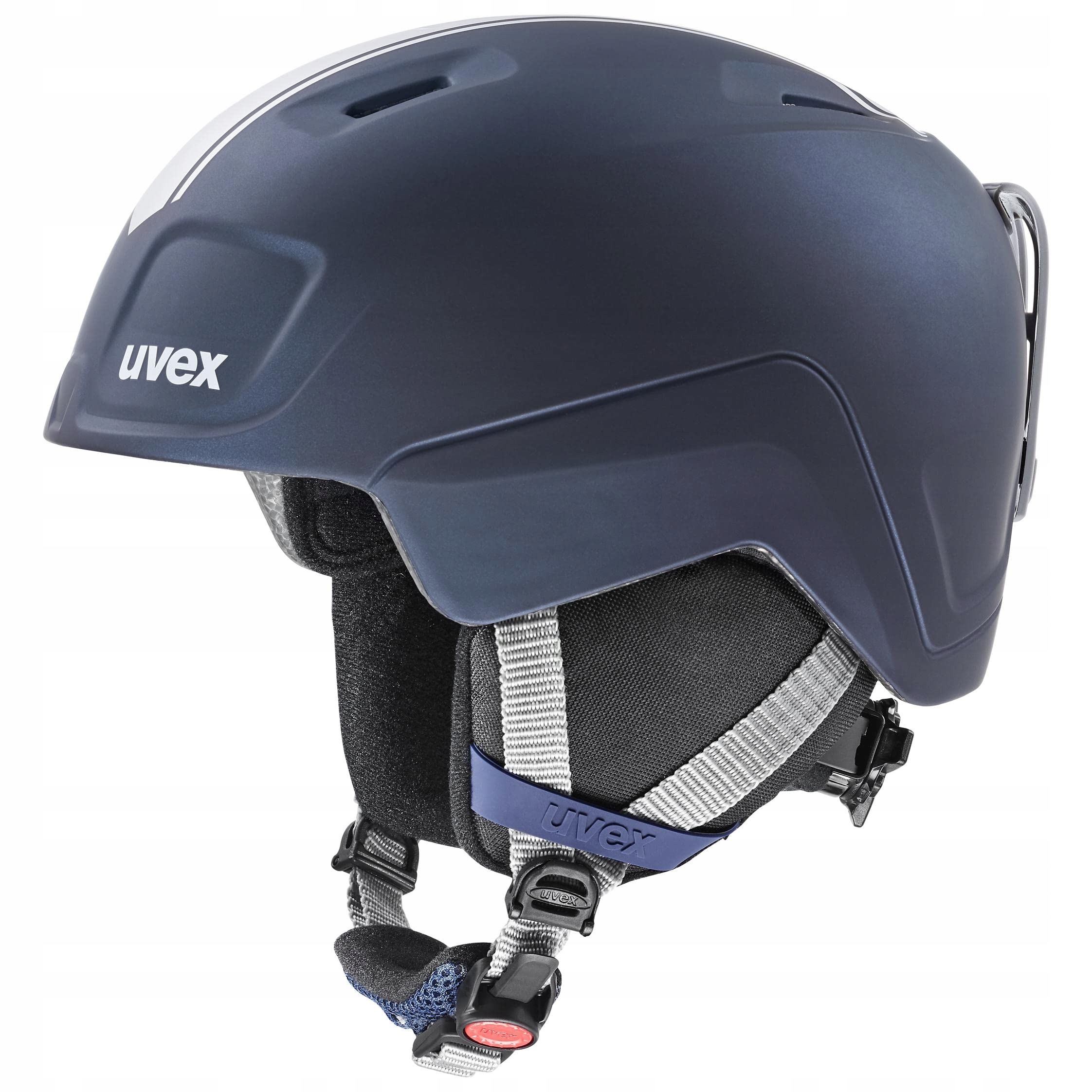 kask narciarski Uvex Heyya Pro Race Midn silver r. 51- 55 cm