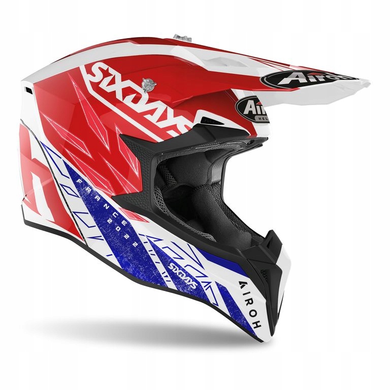 Kask enduro Airoh Wraap Six Days 2022 Gloss XS