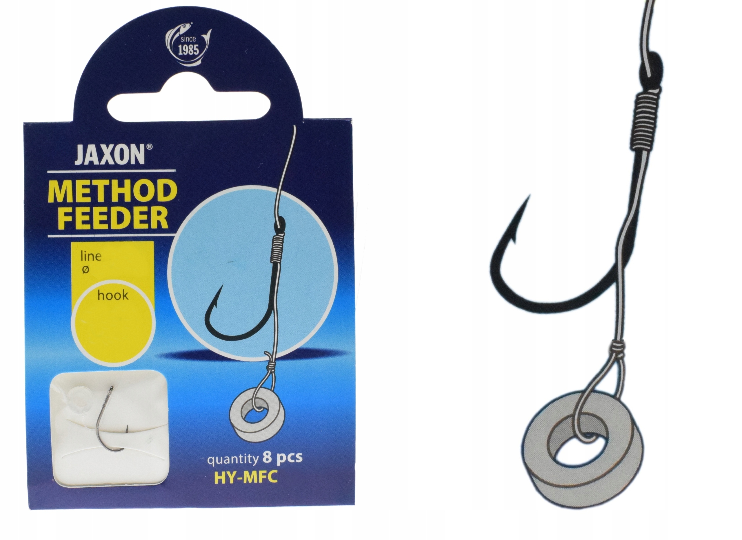 Przypon Jaxon Method Feeder Mfc #12 0,20 10cm 8szt