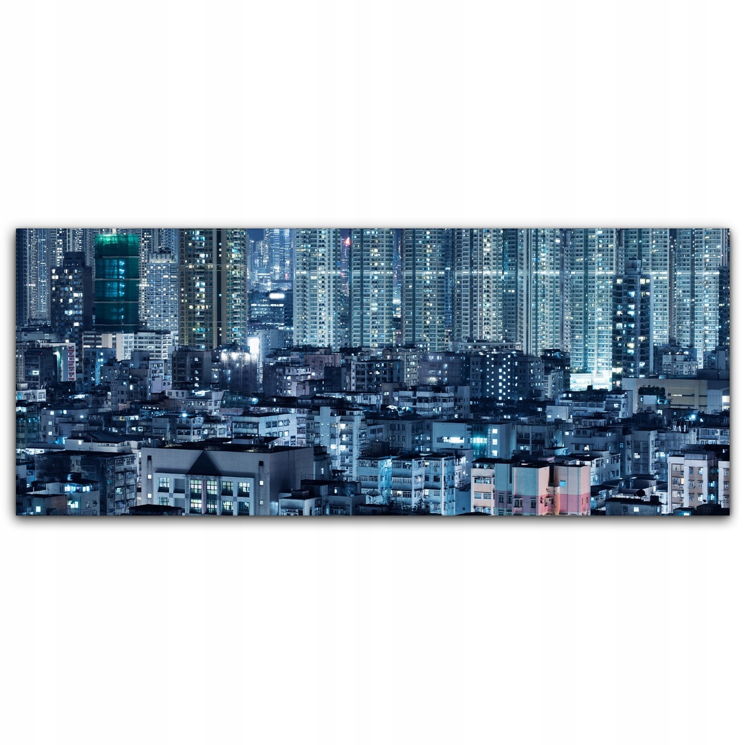 

Obraz Canvas dekoracja 125x50 Hong Kong Miasto Noc