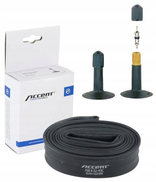 Dętka Accent 700 x 32-43C wentyl AV Schrader 35mm