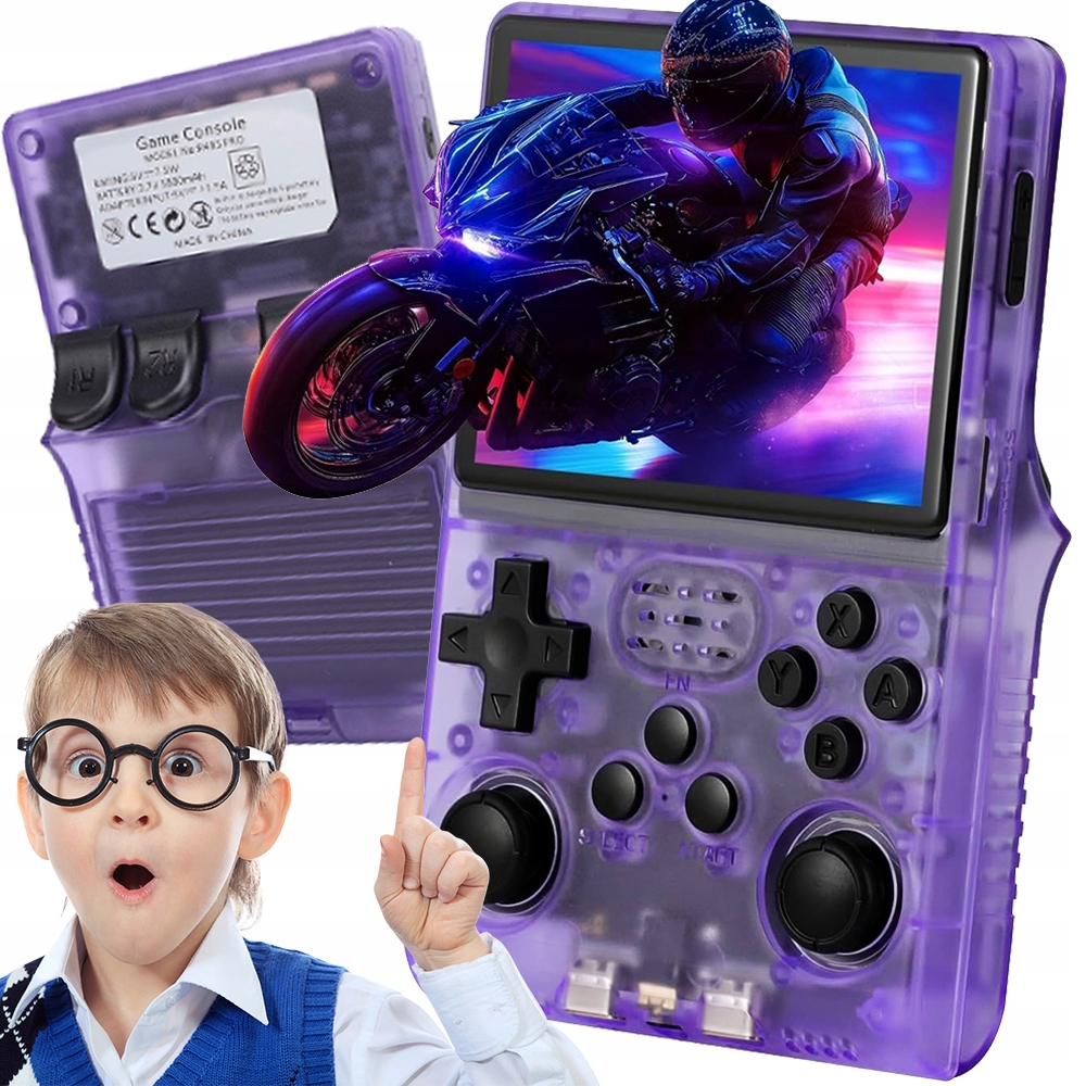 Przenośna Mobilna Mini Konsola Do Gier Retro 256GB 30000GRY Na Kids