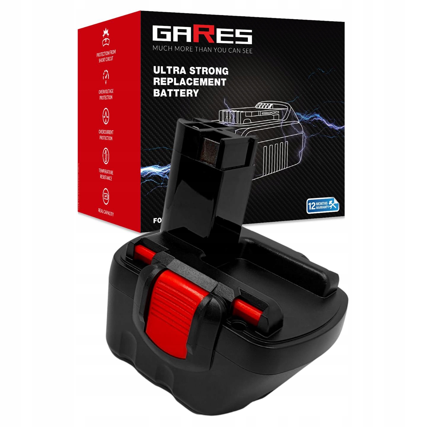 Akumulátor pro Bosch Gsr Psr Bat 045 3360 3360K 2607335692 12V 2Ah