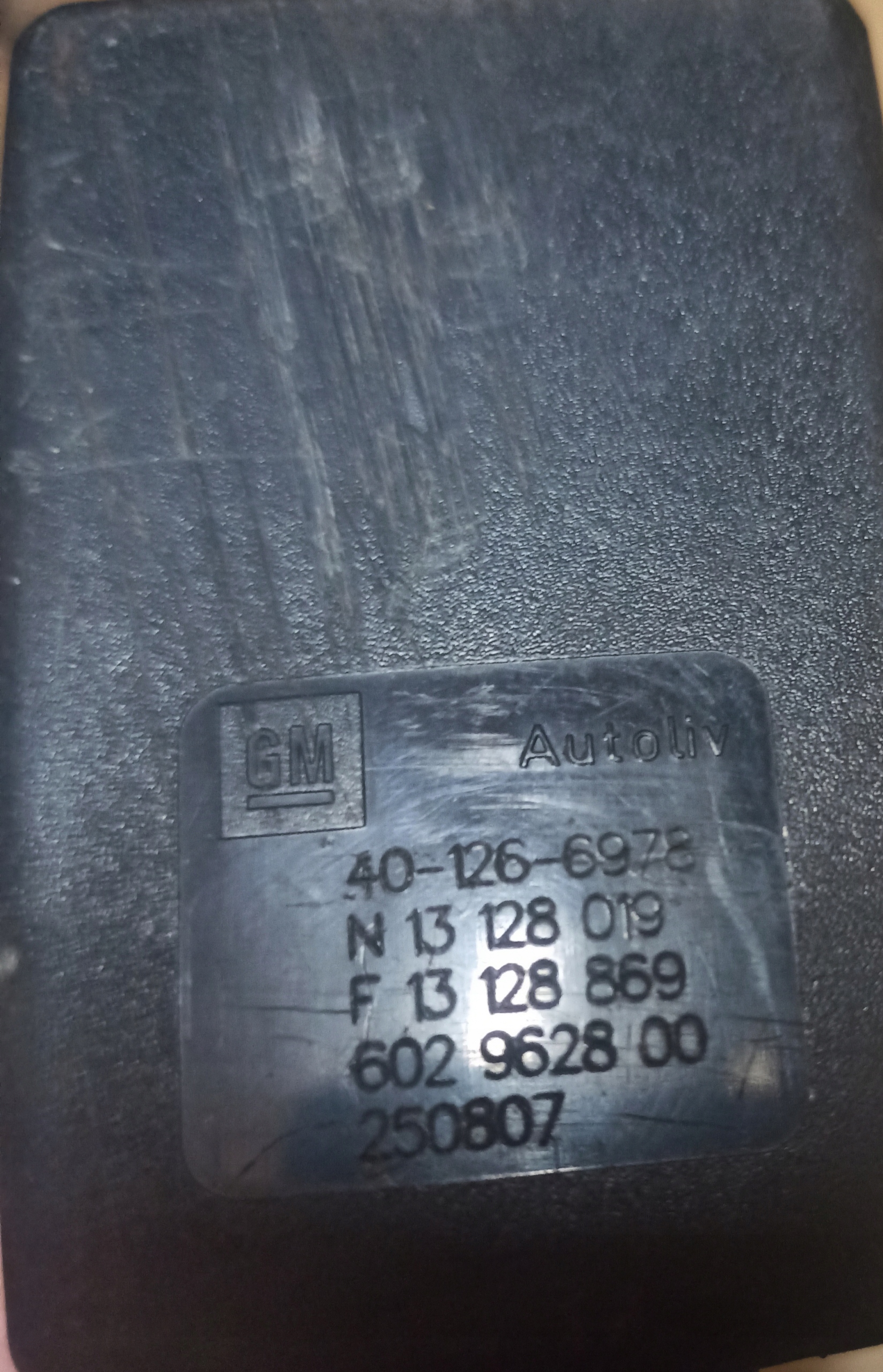 ZAPINKA PASOW rechts heck 401266978 OPEL CORSA E 14