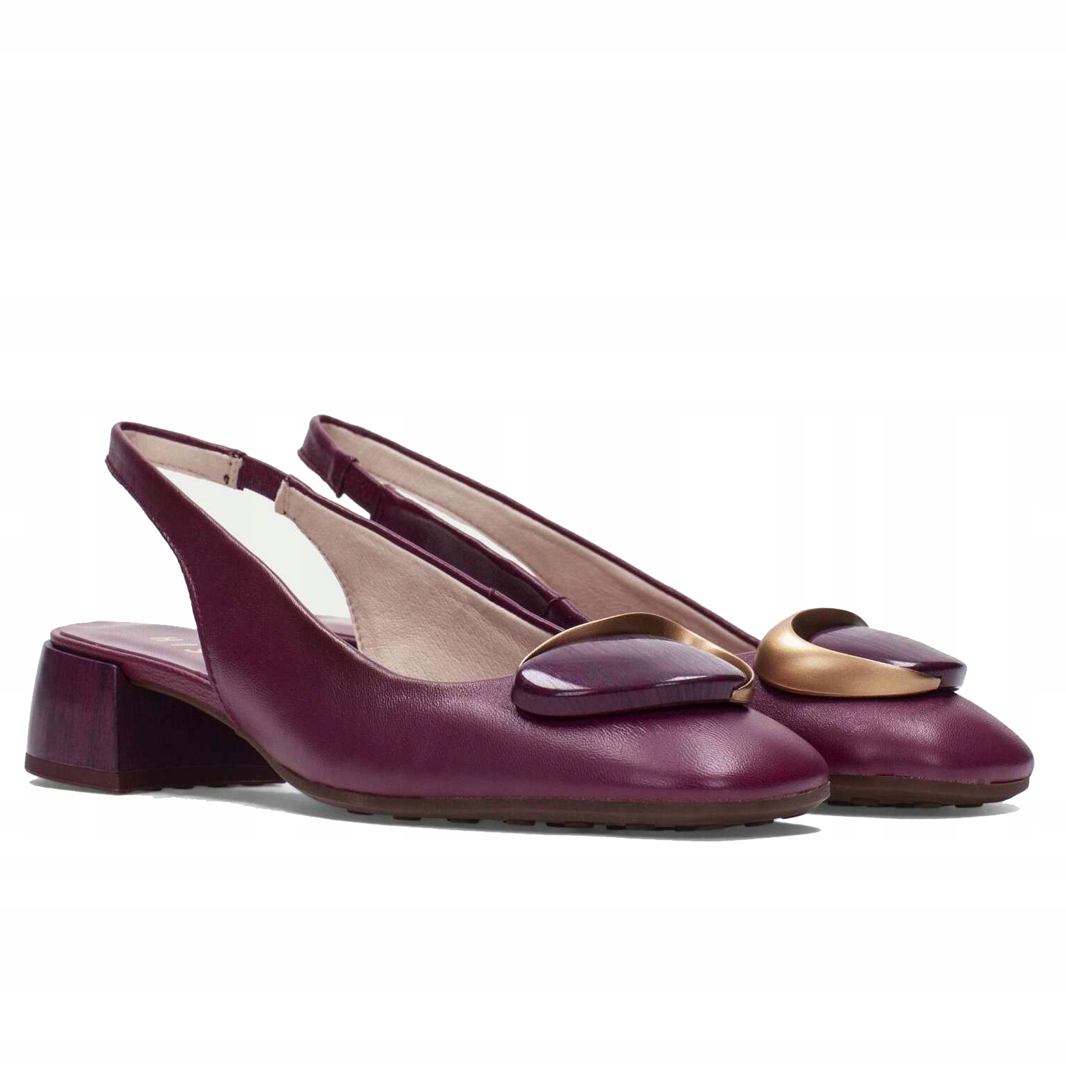 Dámské lodičky s odkrytou patou Hispanitas HV264744 SOHO-V26 Cereza VEL..41