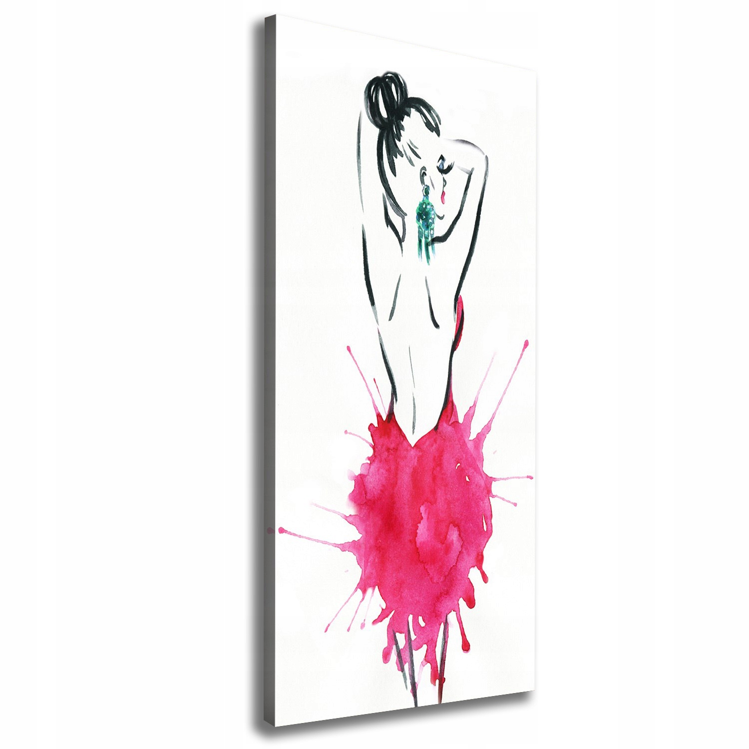 

Foto obraz na płótnie Ilustracja mody 50x125 cm