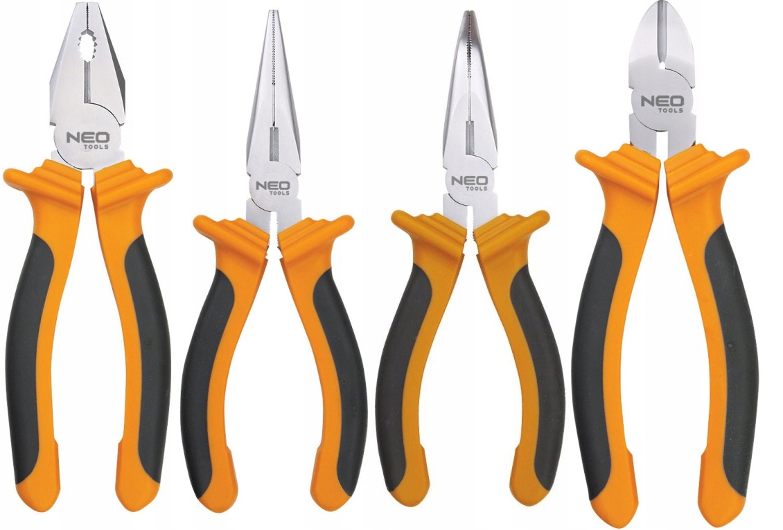 Neo Tools Sada Kleští Kleště 160 MM Kombinačky, Kleště A Další