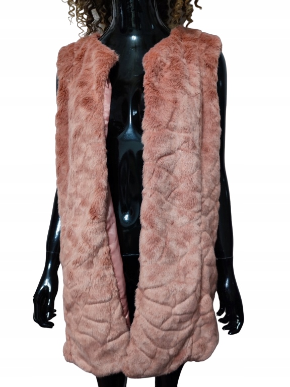 Tom Tailor KAMIZELKA futrzana 36 /38 Rozmiar 38