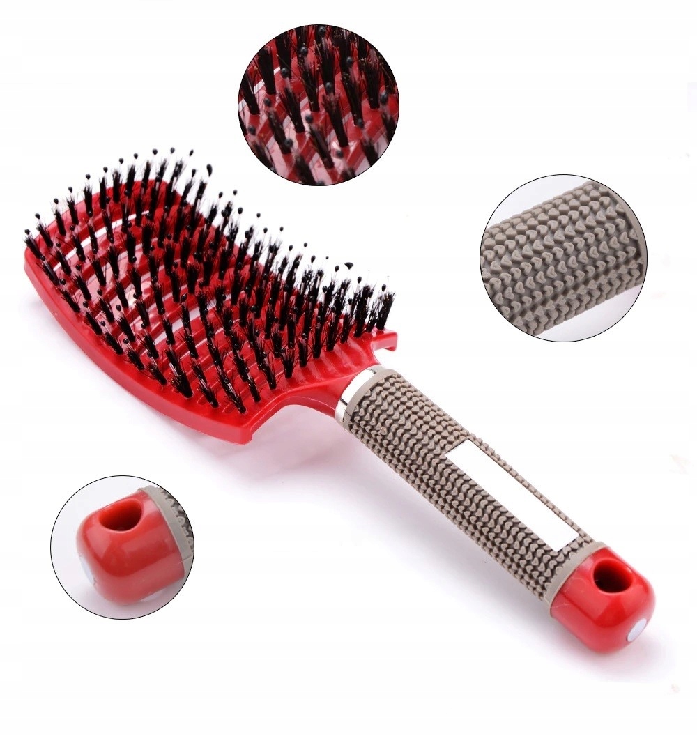 SZCZOTKA DO WŁOSÓW PROFILOWANA HIT BLOGEREK CZARNA Typ szczotki