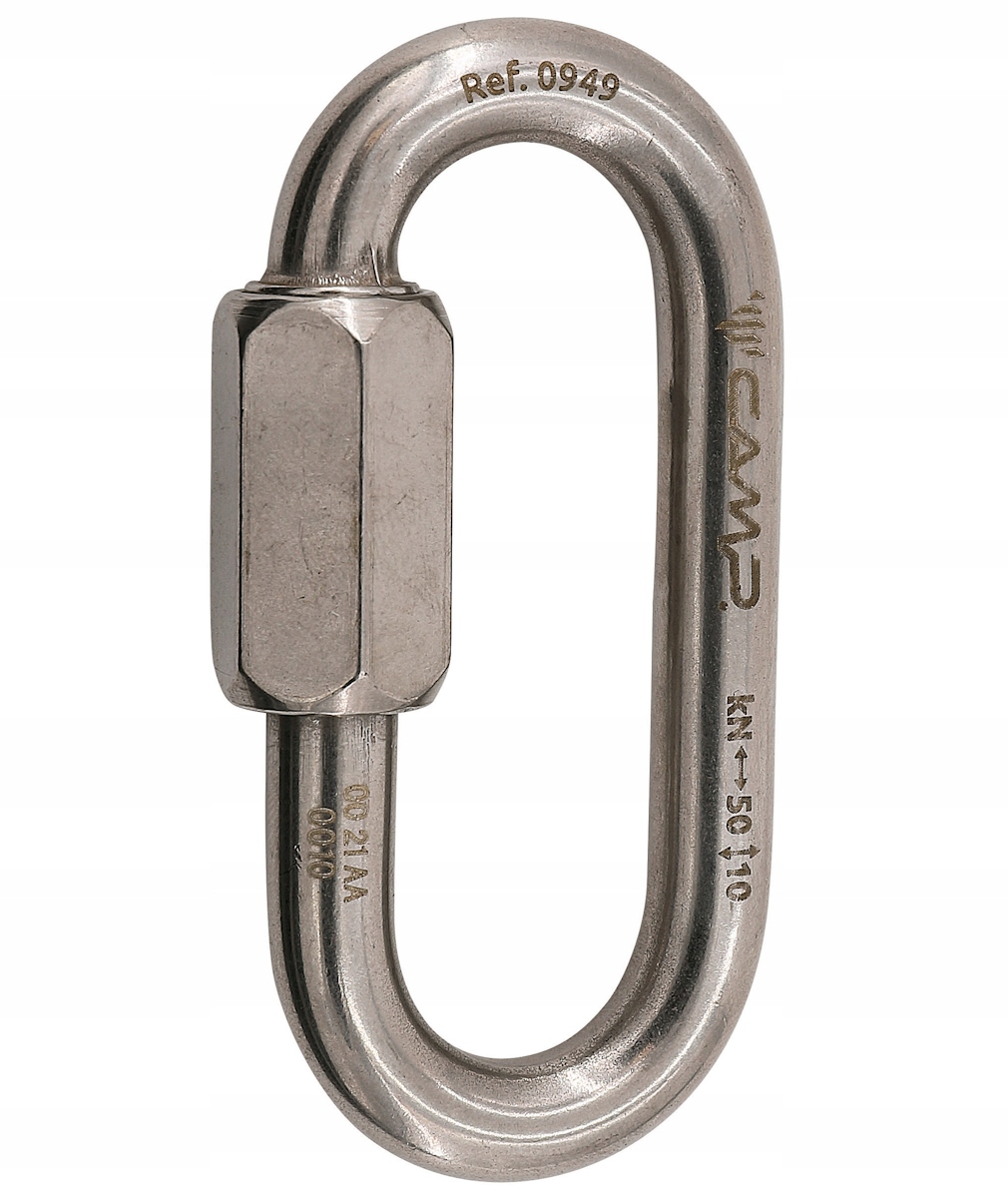 10mm Quick Link Oval Nierdzewny Karabinek