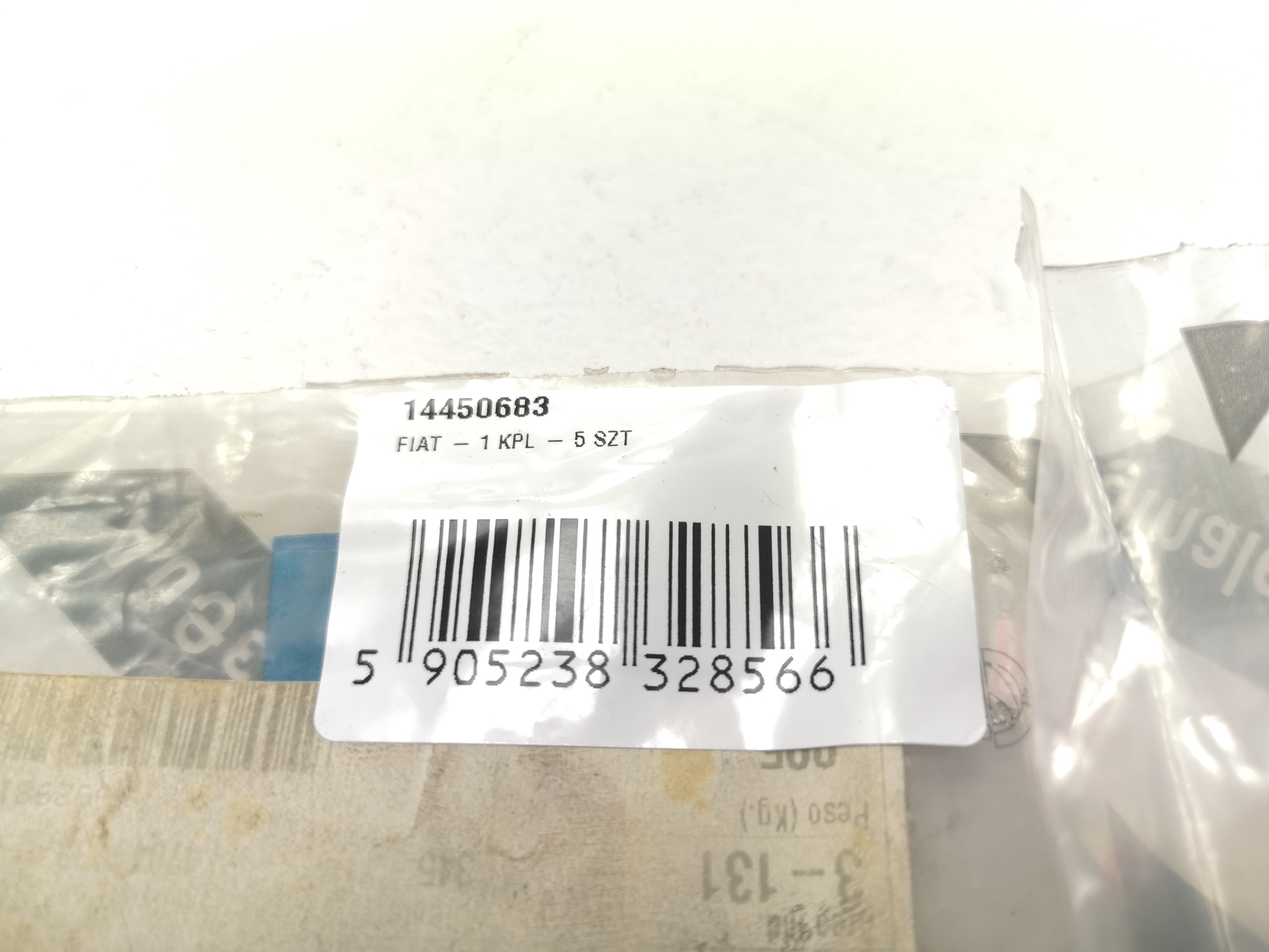 Fiat OE 14450683 o-ring Producent części Fiat OE