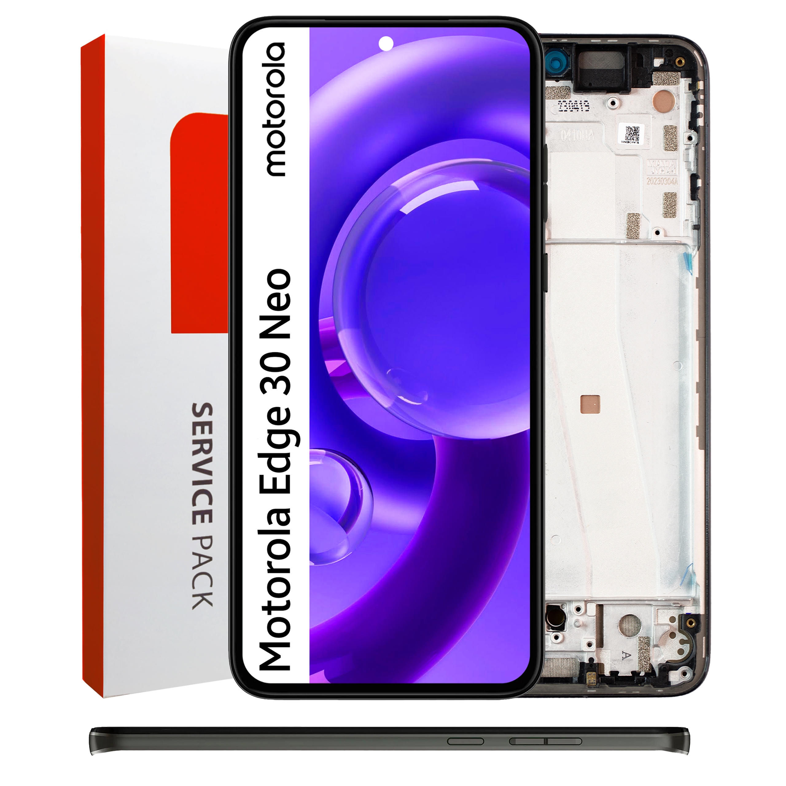 Displej pre Motorola Edge 30 Neo LCD displej Rámček Originál Zila XT2245-1