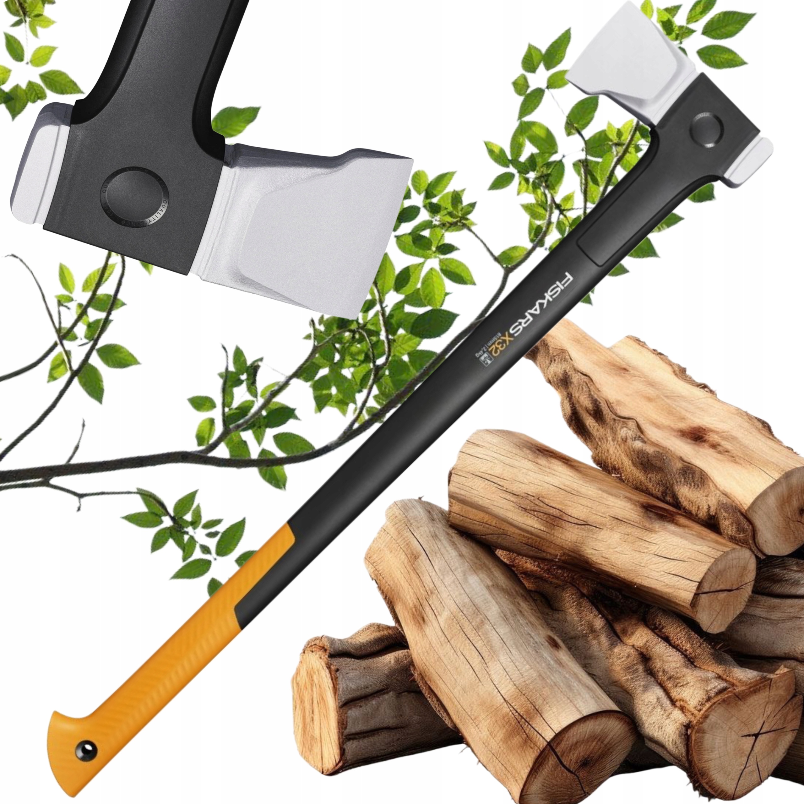 Štiepacia sekera na veľké kláty Fiskars X32 X- Profesionálna