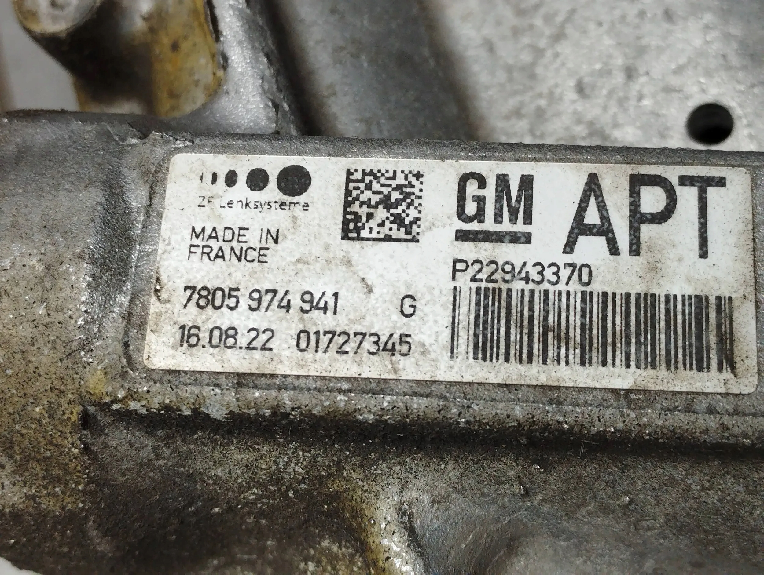 Opel Insignia A control 7805974941