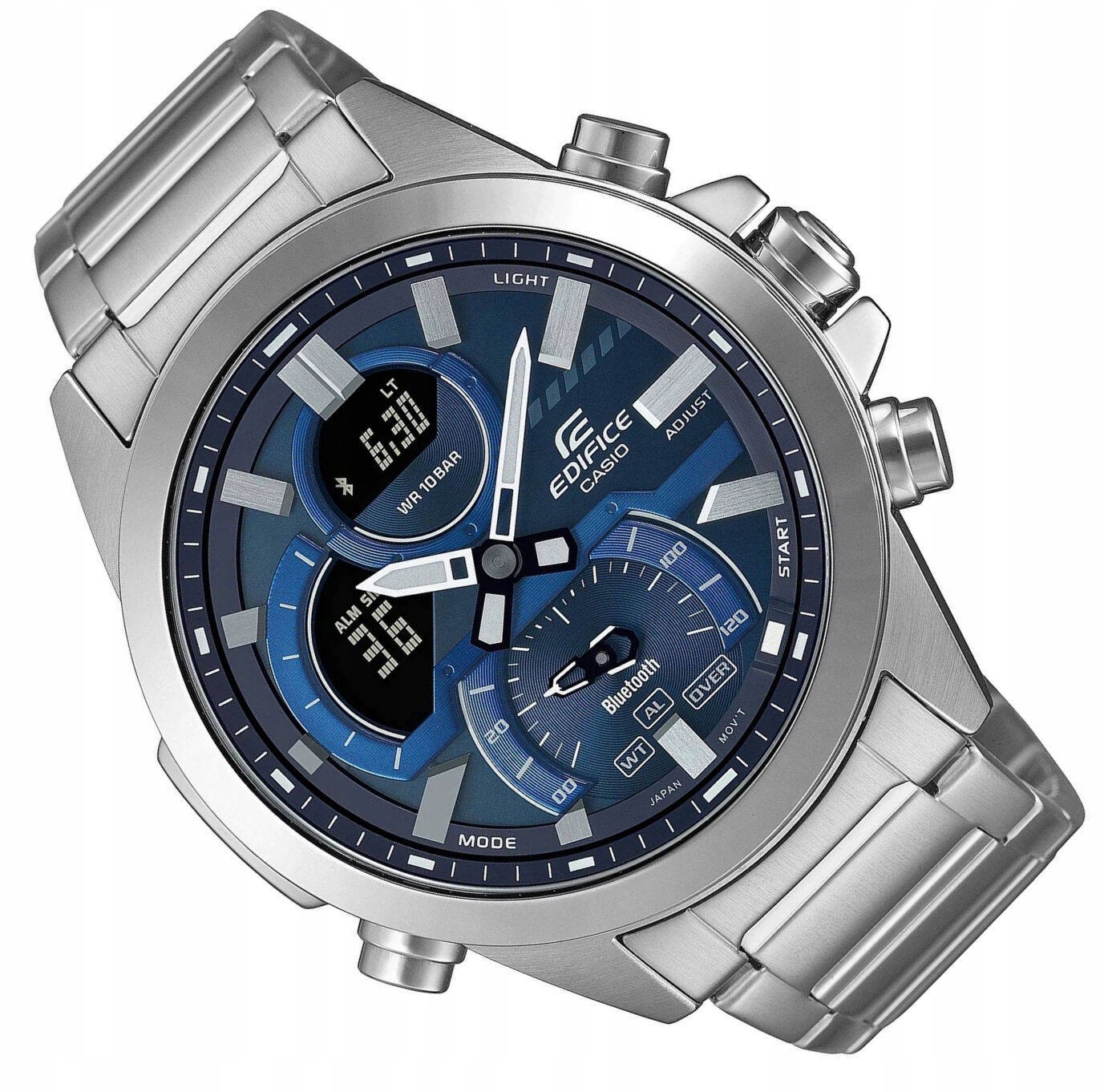 Pánské Sportovní Vodotěsné Hodinky Casio Edifice Bluetooth ECB-30D -2AEF