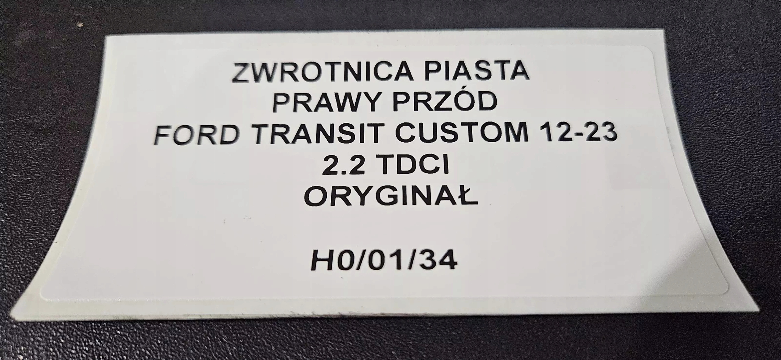 otoč čepu pravý předek FORD TRANSIT 12- 2.2