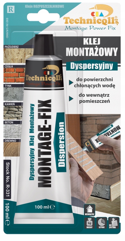 

Klej montażowy dyspersyjny 100ml Technicqll R-331