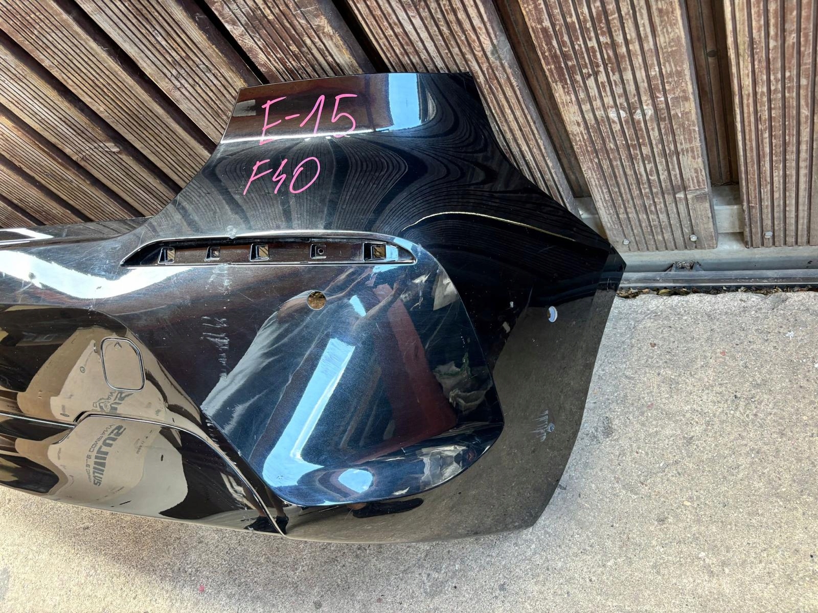 bumper rear rear part BMW SERIA 1 F40