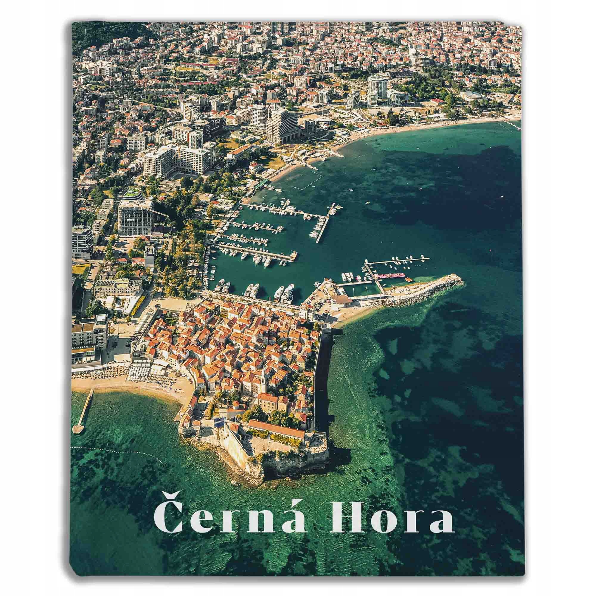 Tradiční album na fotografie se 100 černými listy 19,5x26 Černá Hora 595(cz)