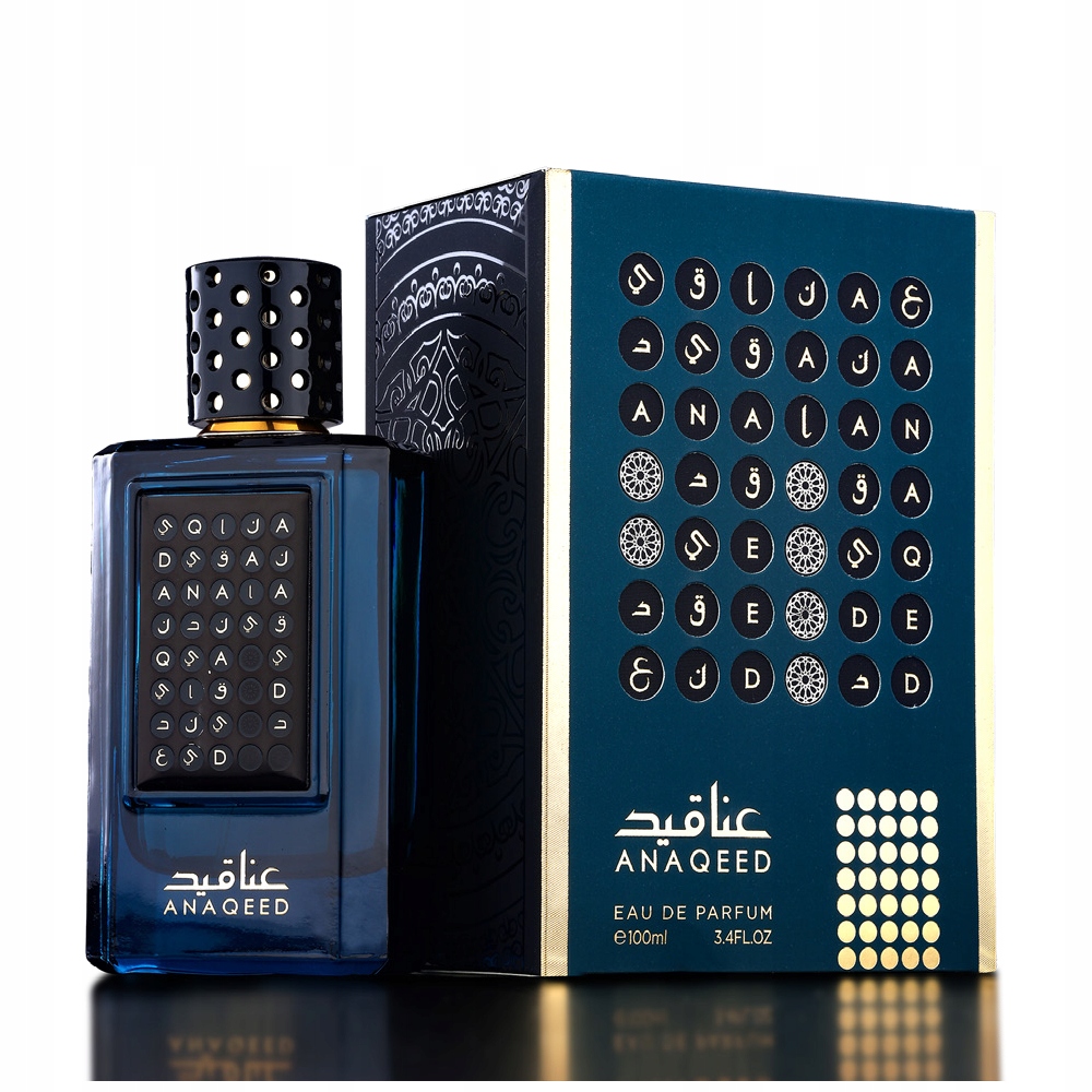 Fragrance World Anaqeed Perfumy arabskie dla mężczyzn, 100ml