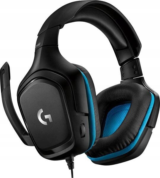 SŁUCHAWKI NAUSZNE LOGITECH G432 7.1 USB Czarne Marka Logitech