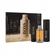 Hugo Boss The Scent Dárková sada toaletní voda 100 ml, deo sprej 150 ml a sprchový gel 10