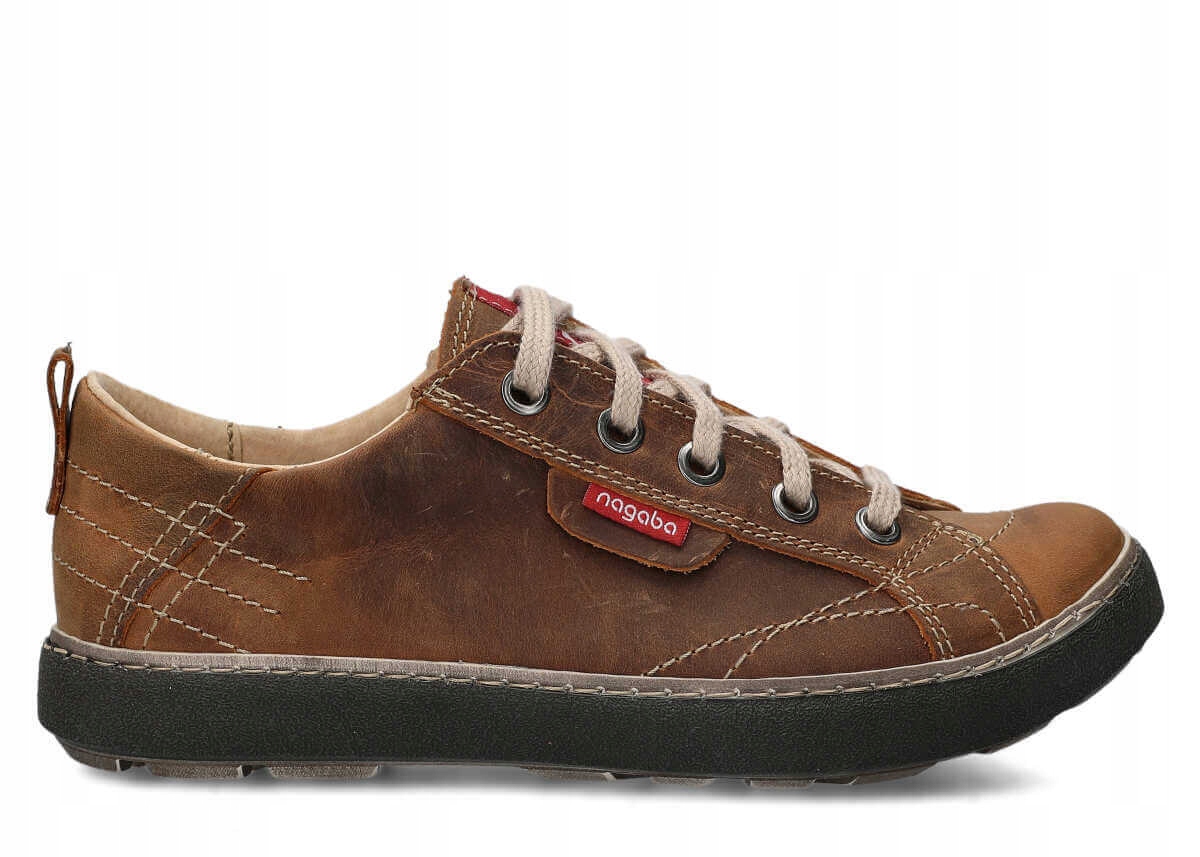 NAGABA 243 BRĄZ CRAZY - PÓŁBUT DAMSKI - ROZMIAR 37 Marka Nagaba