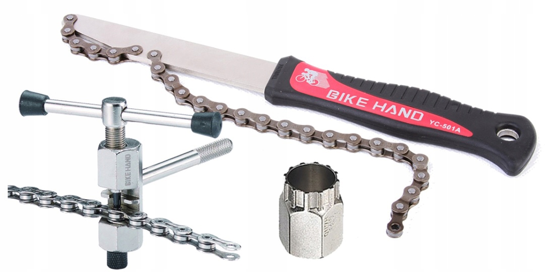

Zestaw Narzędzi Bike Hand Bacik Kaseta Łańcuch #2