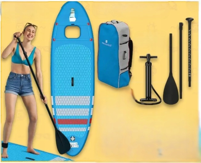 Newcential Allround deska Sup Aquaview duża wytrzymała do pływania 315 cm