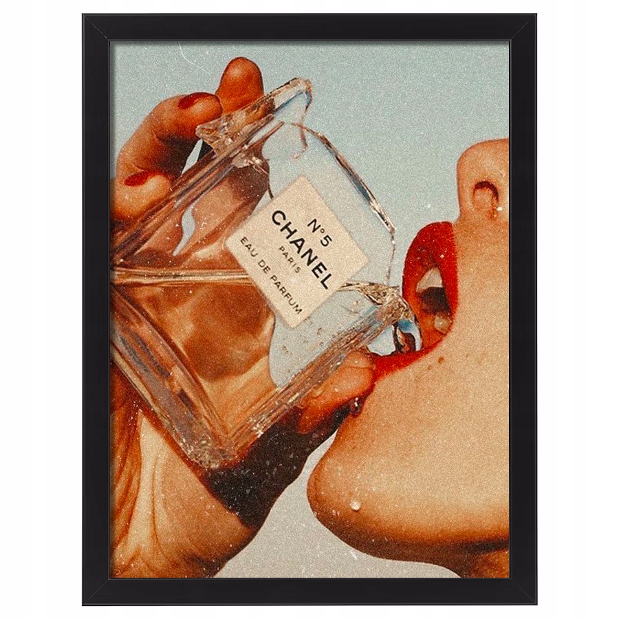 Obraz w ramce Kobieta nowoczesny na ścianę do domu salonu 70x50 cm