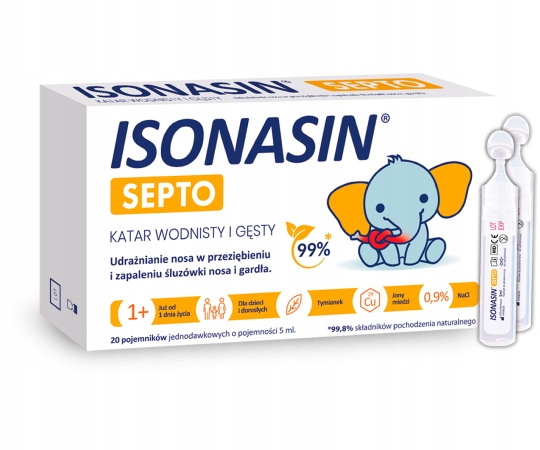 Изоназин Септо насморк 20 ампул