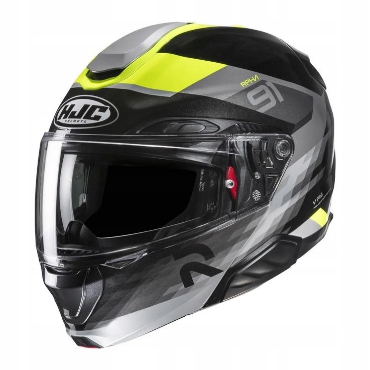 Motocyklová prilba Hjc Rpha 91 Madal Black/yellow čierna žltá Darčeky